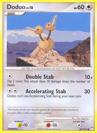 Doduo (80) - Mysterious Treasures