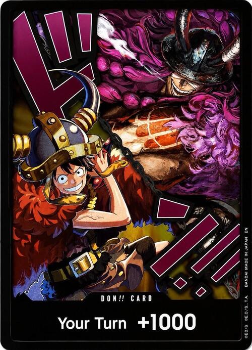 DON!! Card (Alternate Art) (Luffy and Loki) - OP17