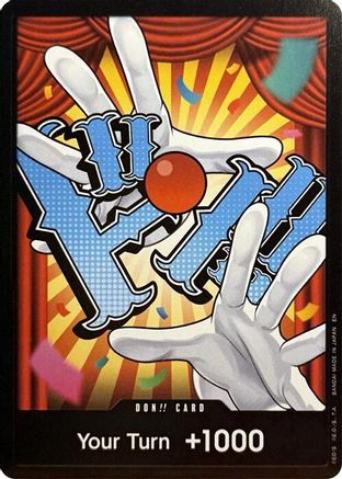 DON!! Card (Buggy) Foil - PRB02
