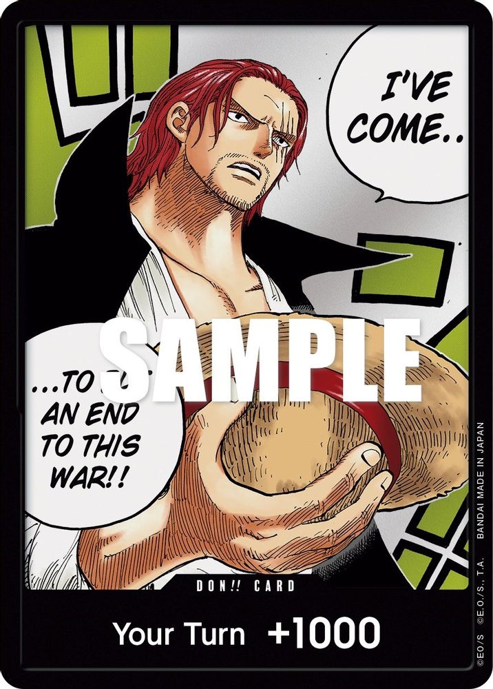 DON!! Card (Manga) Foil - OP02