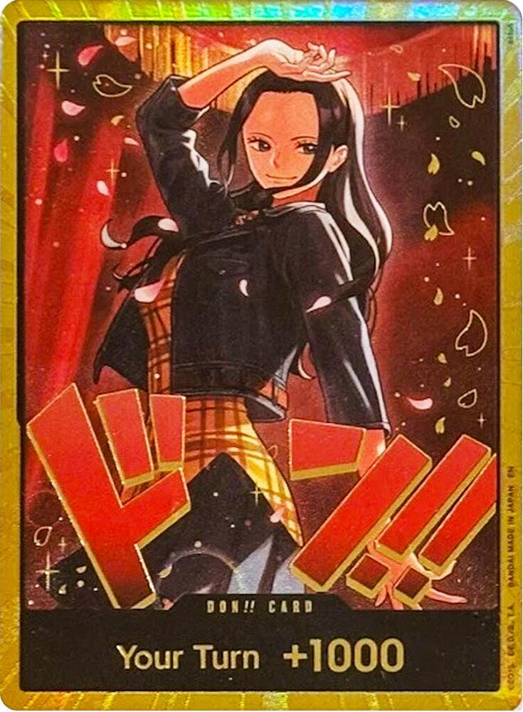 DON!! Card (Nico Robin) (Gold) Foil - EB03