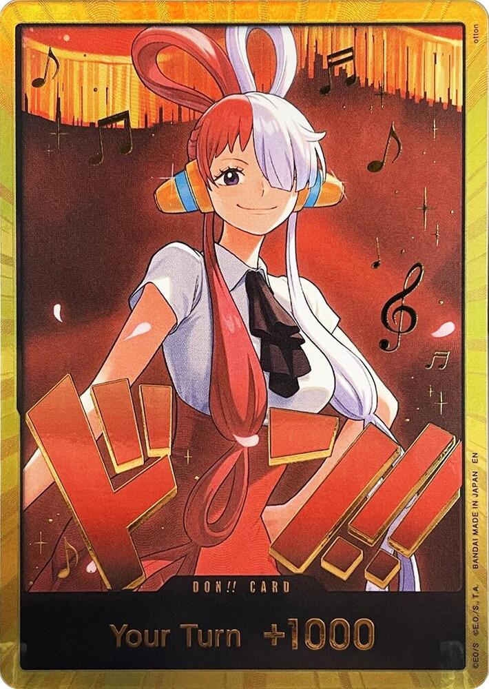 DON!! Card (Uta) (Gold) Foil - EB03
