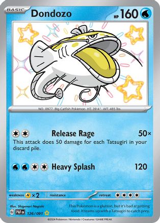 Dondozo (126) Holofoil - Paldean Fates