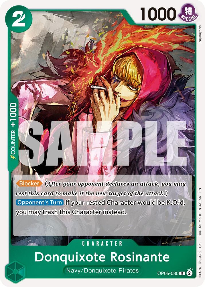 Donquixote Rosinante (Reprint) (OP05-030) Foil