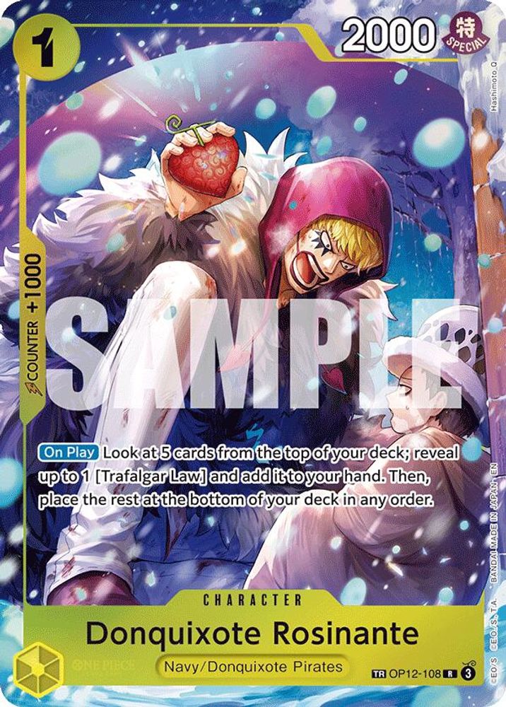 Donquixote Rosinante (TR) (OP12-108) Foil
