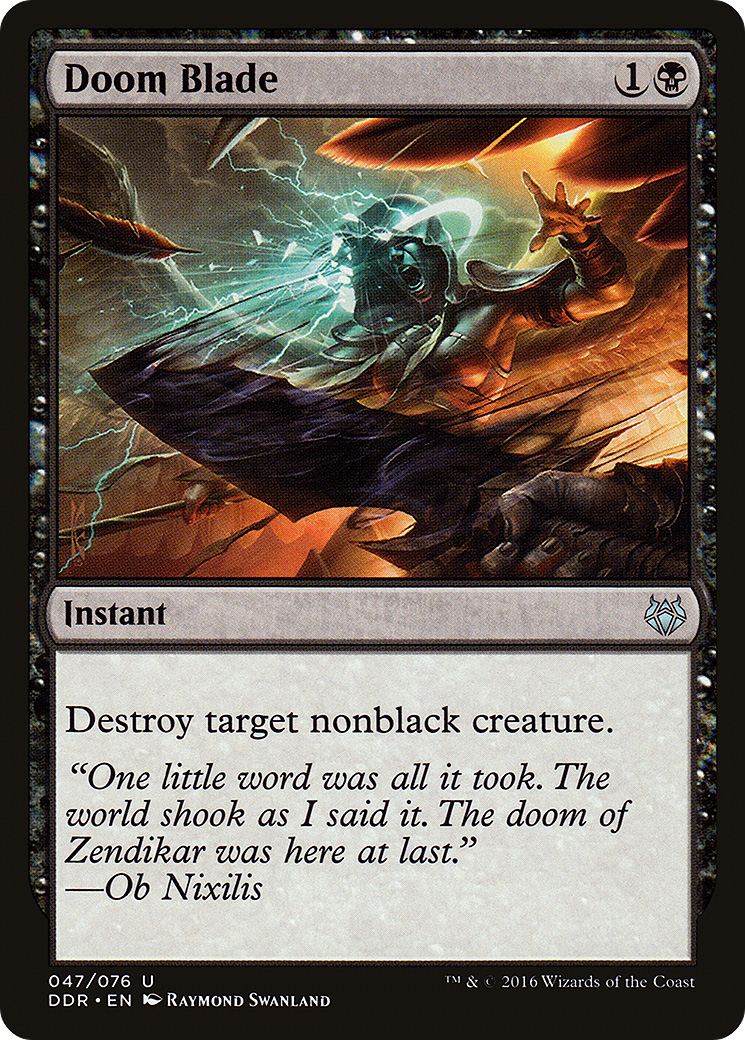 Doom Blade (047) - Duel Decks: Nissa vs. Ob Nixilis