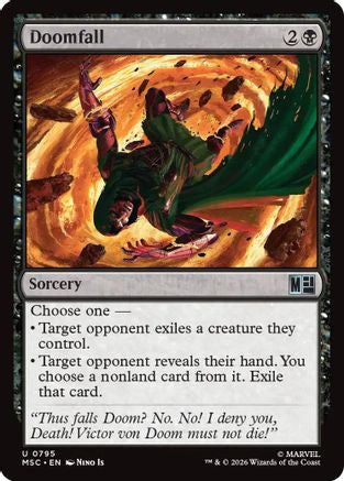 Doomfall (795) Foil - Commander: Marvel Super Heroes
