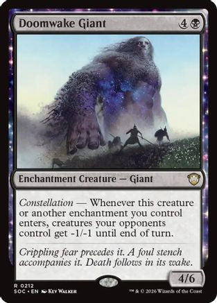 Doomwake Giant (212) - Commander: Secrets of Strixhaven
