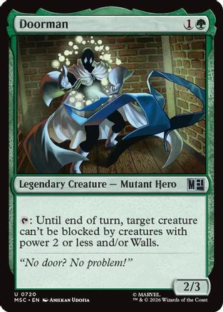 Doorman (720) - Commander: Marvel Super Heroes