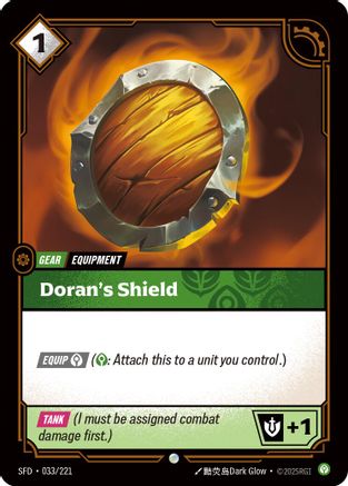 Doran's Shield (033) Foil - Spiritforged