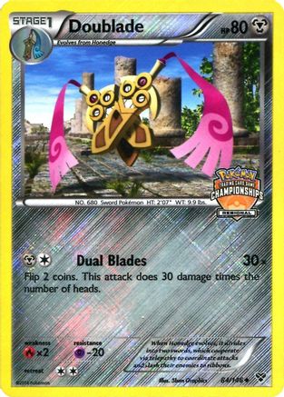 Doublade (Regional Championships) (84) Reverse Holofoil - League & Championship Cards