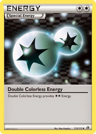 Double Colorless Energy (113) - Legendary Treasures