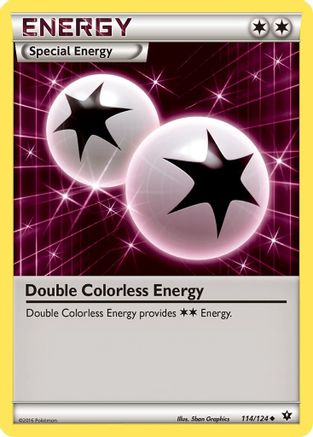 Double Colorless Energy (114) - Fates Collide