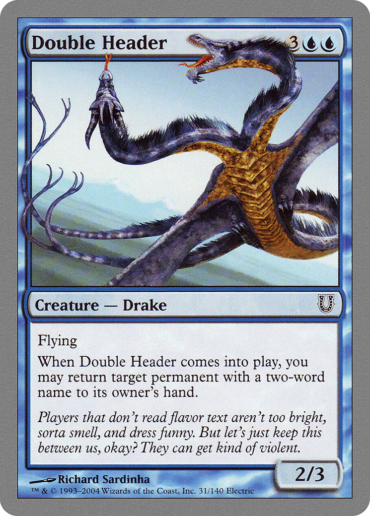 Double Header (031) - Unhinged