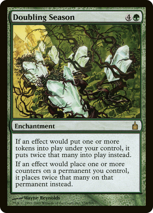 Doubling Season (158) - Ravnica: City of Guilds