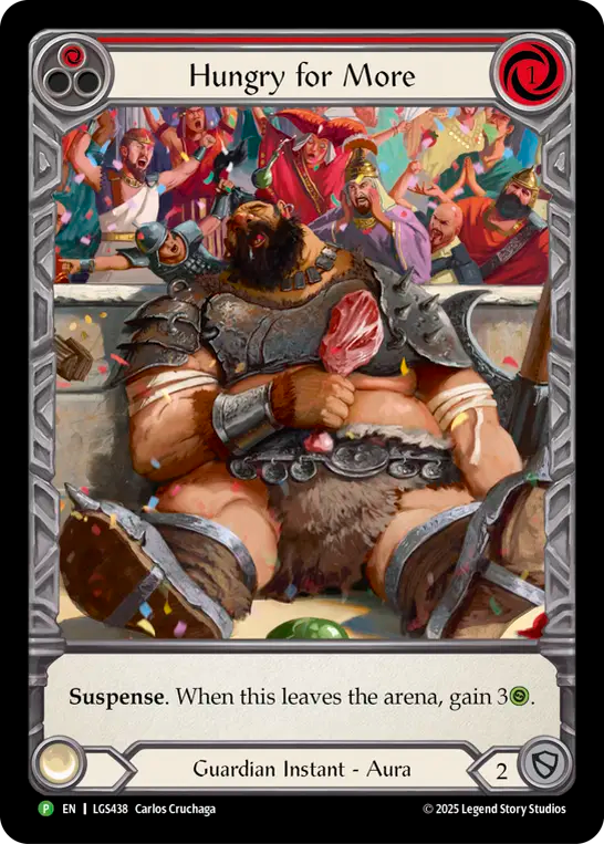 Hungry for More (LGS438) Cold Foil - FaB Promos