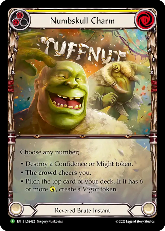 Numbskull Charm (LGS422) Rainbow Foil - FaB Promos