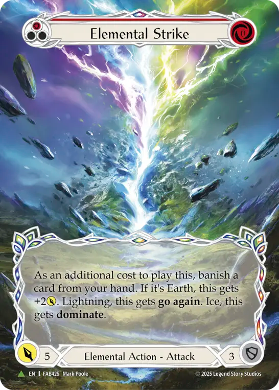 Elemental Strike (FAB425) Cold Foil - FaB Promos