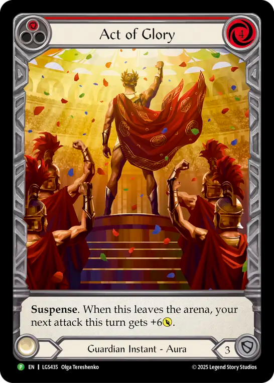 Act of Glory (LGS435) Cold Foil - FaB Promos