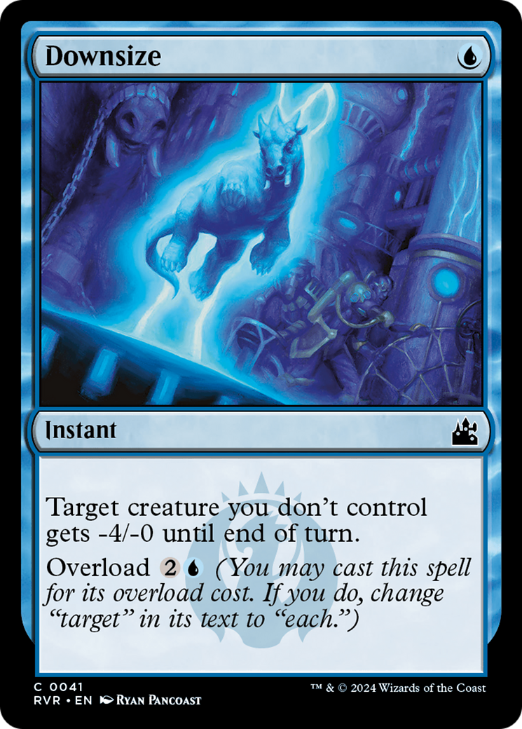 Downsize (041) Foil - Ravnica Remastered