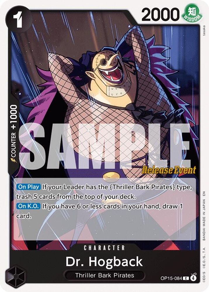 Dr. Hogback (OP15-084) Release Event Cards