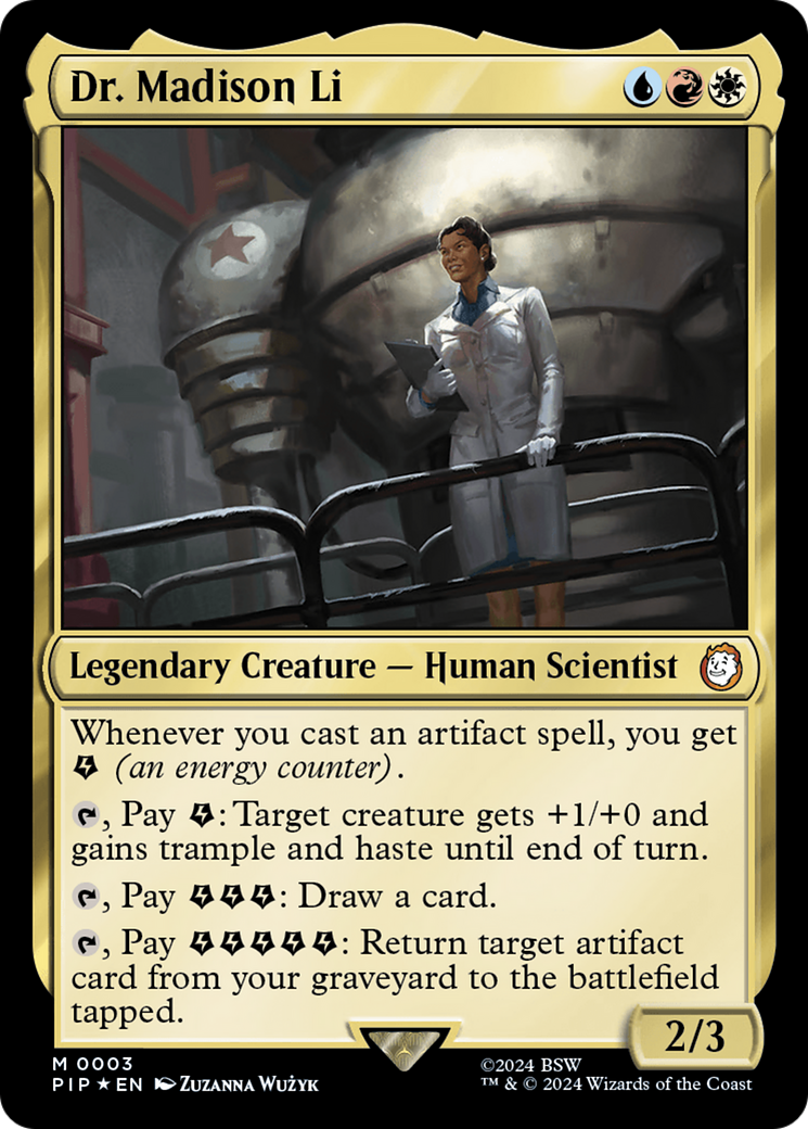 Dr. Madison Li (003) Foil - Fallout