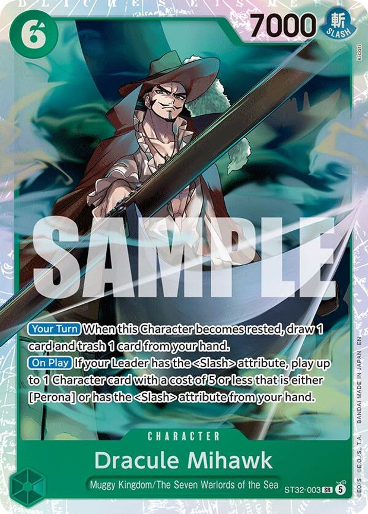 Dracule Mihawk (ST32-003) Foil