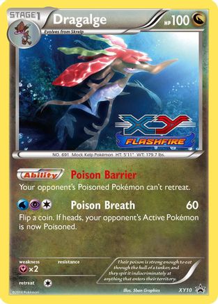 Dragalge (Prerelease) (XY10) Holofoil - Black Star Promos