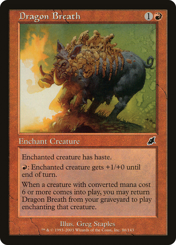 Dragon Breath (086) Foil - Scourge