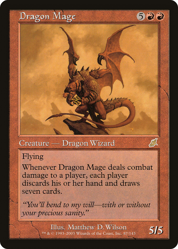 Dragon Mage (087) - Scourge