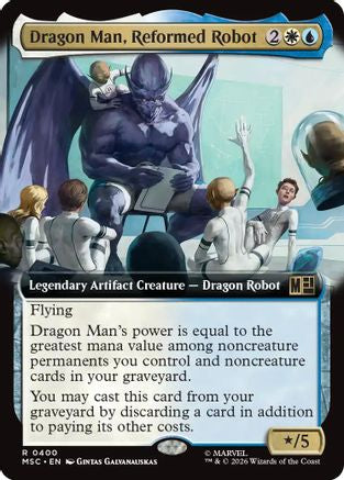 Dragon Man, Reformed Robot (Extended Art) (400) - Commander: Marvel Super Heroes