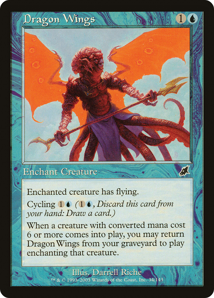 Dragon Wings (034) Foil - Scourge