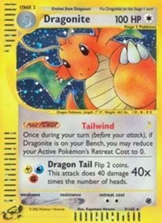 Dragonite (9) Holofoil - Expedition