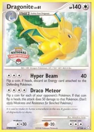 Dragonite (National Championships) (2) - League & Championship Cards