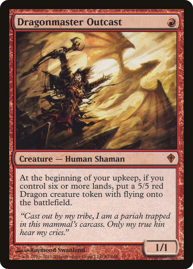 Dragonmaster Outcast (081) - Worldwake