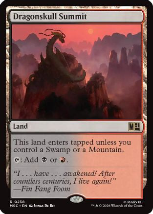 Dragonskull Summit (238) Surge Foil - Commander: Marvel Super Heroes