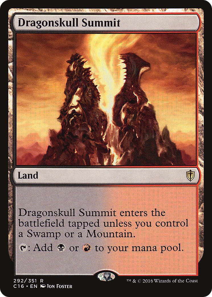Dragonskull Summit (292) - Commander 2016