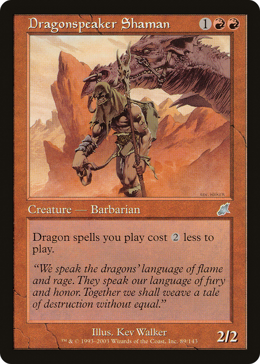 Dragonspeaker Shaman (089) - Scourge