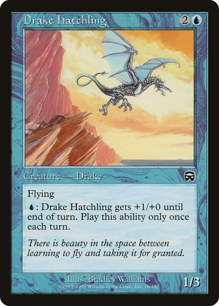Drake Hatchling (076) - Mercadian Masques