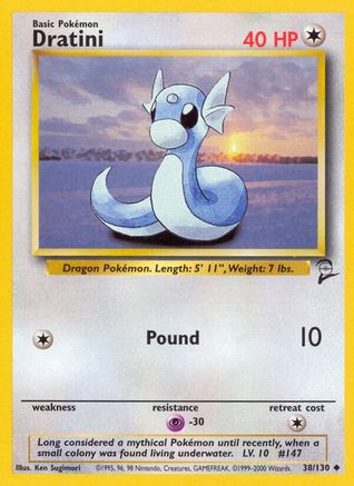 Dratini (38) - Base Set 2