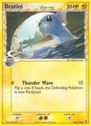 Dratini (Delta Species) (66) Reverse Holofoil - Delta Species