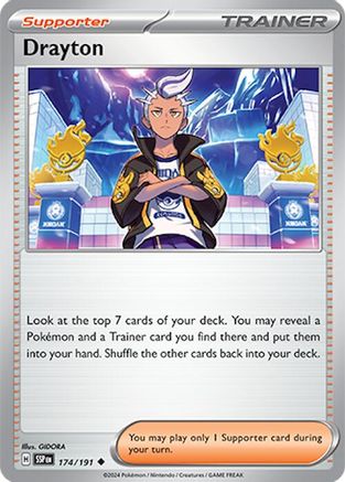 Drayton (174) Reverse Holofoil - Surging Sparks