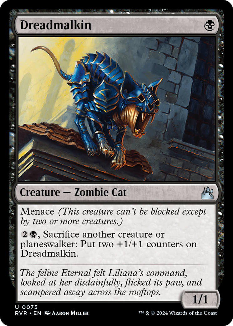 Dreadmalkin (075) Foil - Ravnica Remastered