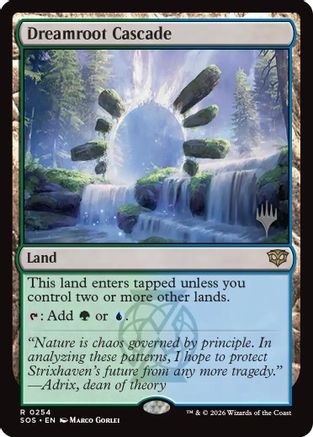 Dreamroot Cascade (Promo Pack) (254) - Secrets of Strixhaven
