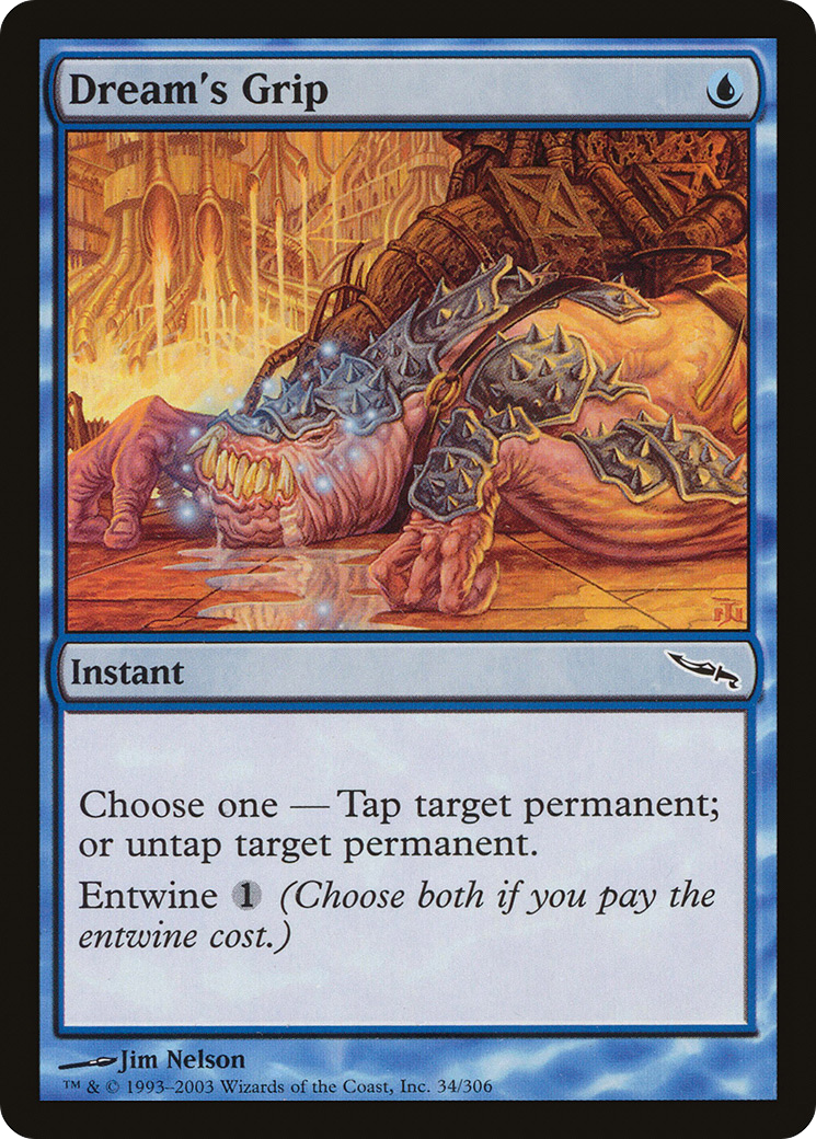 Dream's Grip (034) Foil - Mirrodin
