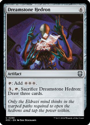 Dreamstone Hedron (289) Ripple Foil - Commander: Modern Horizons 3