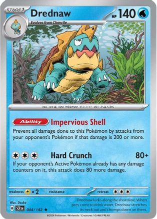 Drednaw (44) Reverse Holofoil - Stellar Crown