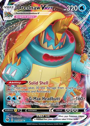 Drednaw VMAX (15) Holofoil - Champions Path