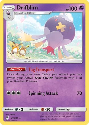 Drifblim (81) - Unified Minds