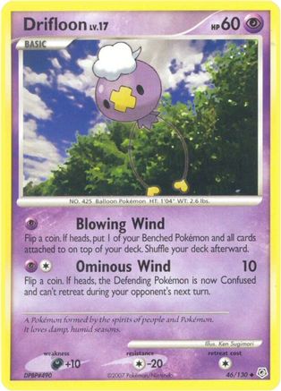 Drifloon (46) Reverse Holofoil - Diamond & Pearl